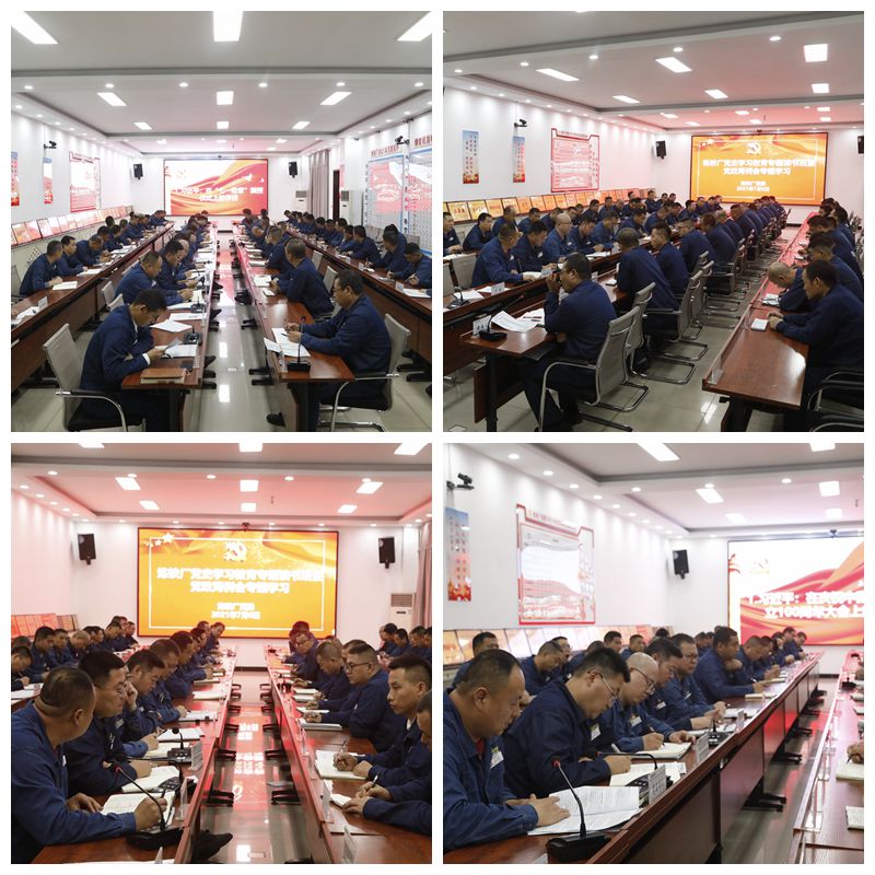 7月6日，煉鐵廠黨委利用視頻會形式組織黨委及各支部召開黨史學習教育專題讀書班